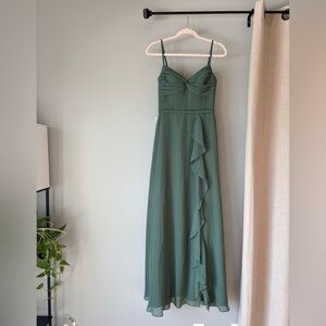 Azazie Evaline Eucalyptus - size A2